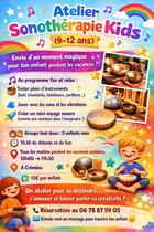 Atelier Sonothérapie Kids avec C Zen Résonances_Crémieu