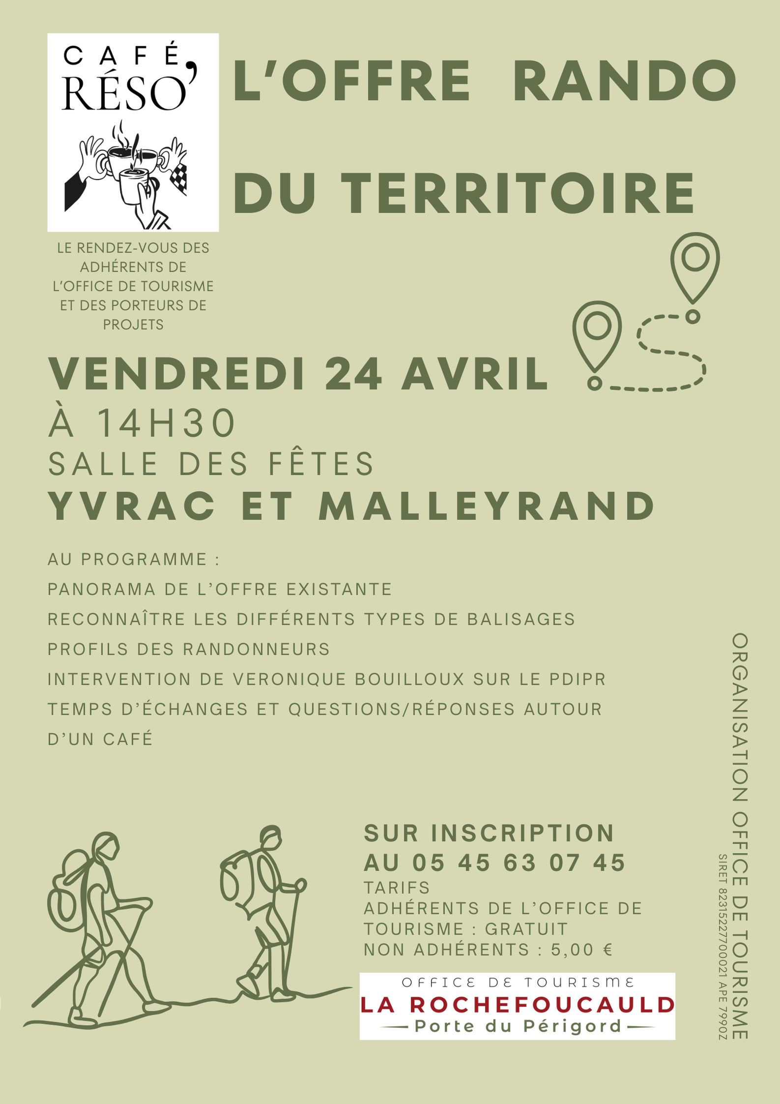 Café Réso' : L'offre rando du territoire