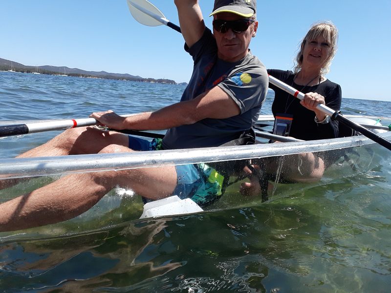 Location de kayak à fond transparent à La Londe les Maures