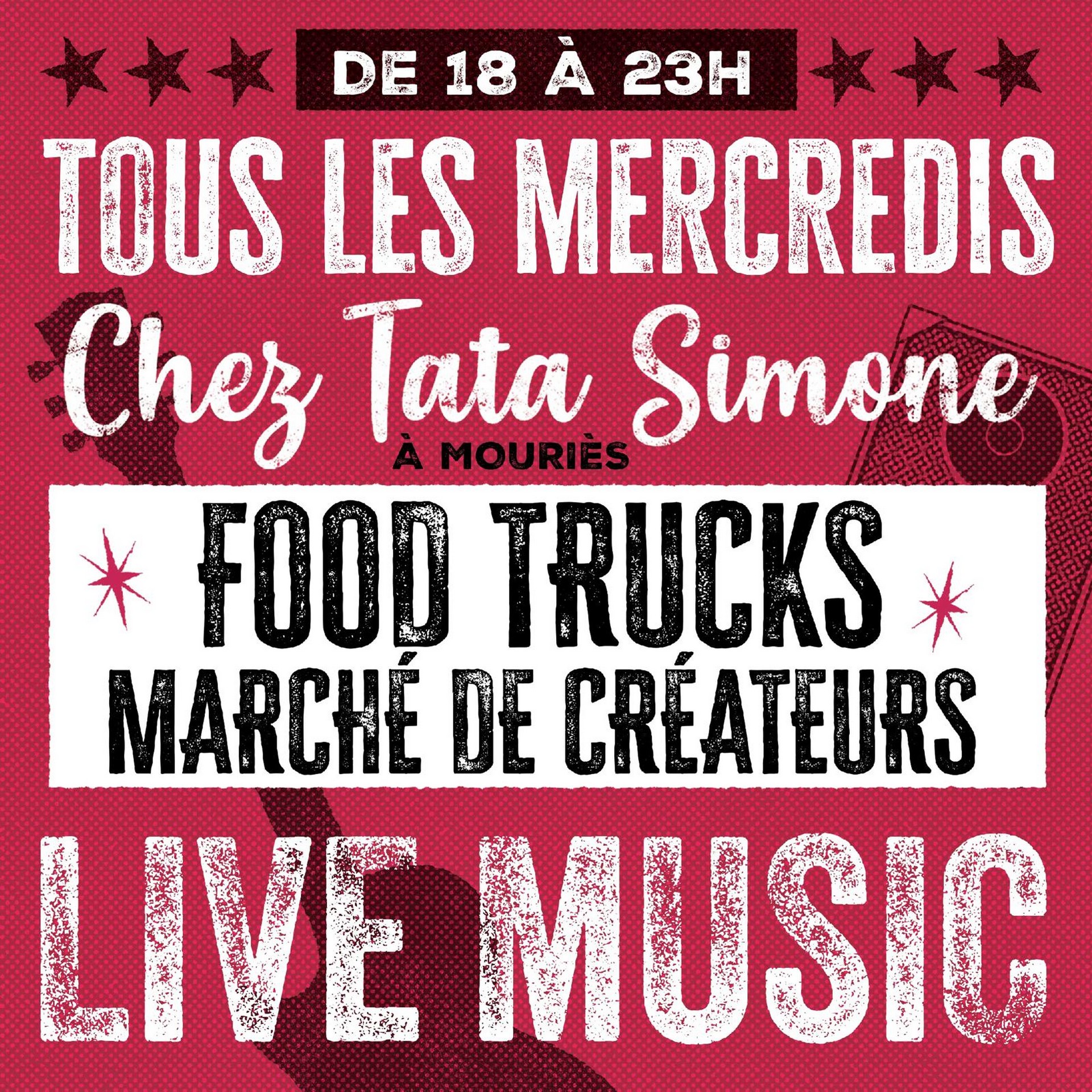 Foodtrucks et Marché de créateurs Chez Tata Simone