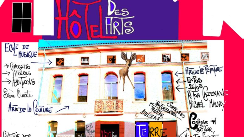 hotel des arts illustration