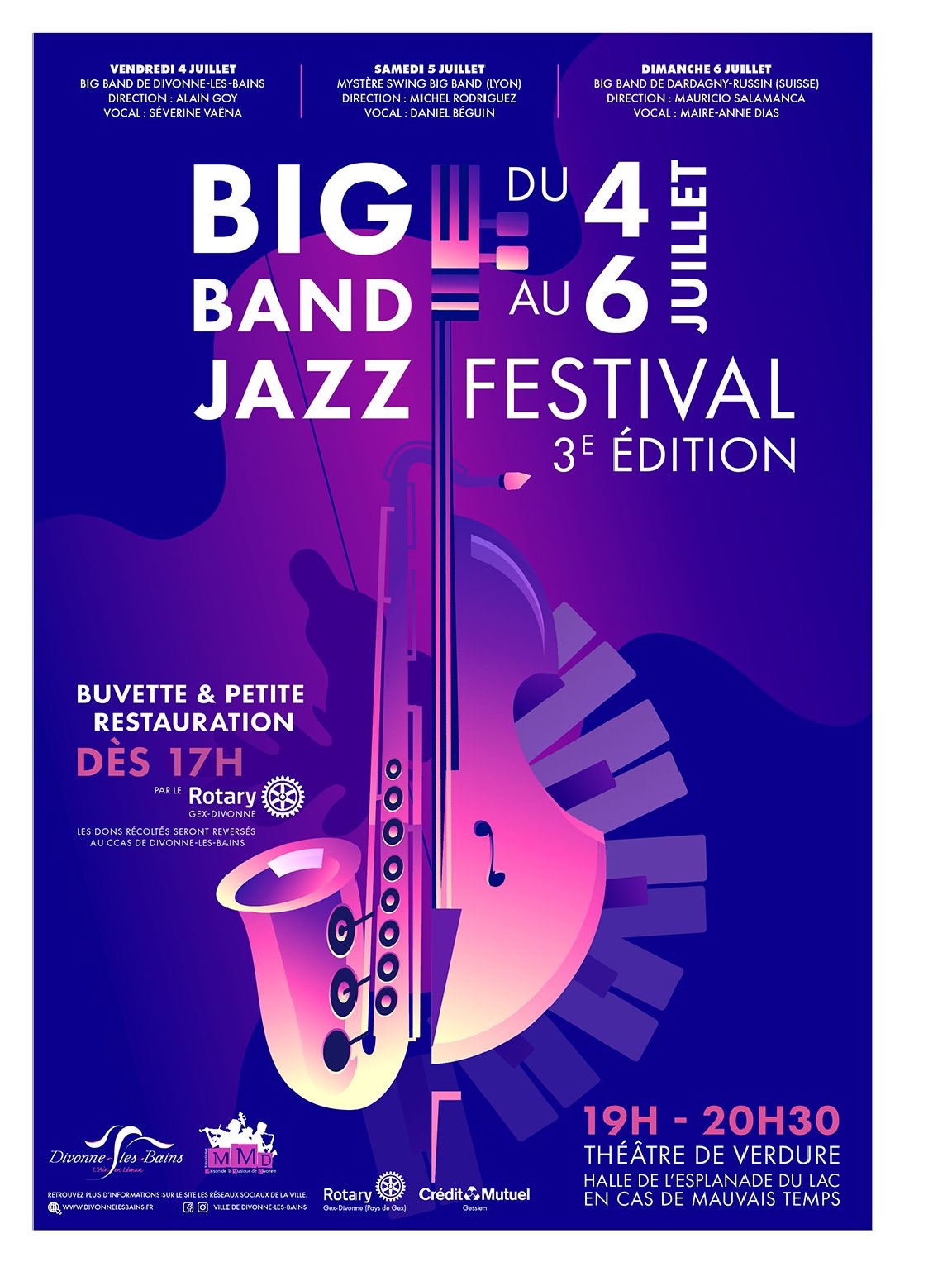 BIG BAND JAZZ FESTIVAL 3ème édition_Divonne-les-Bains