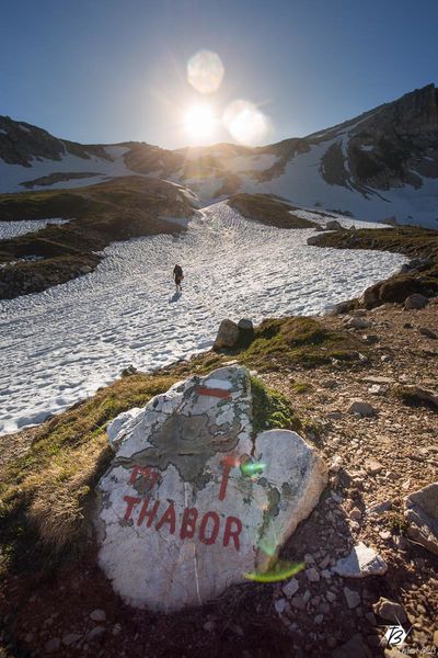 paysage du Mont Thabor - Névache