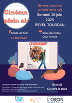 Cinéma plein air REVEL TOURDAN