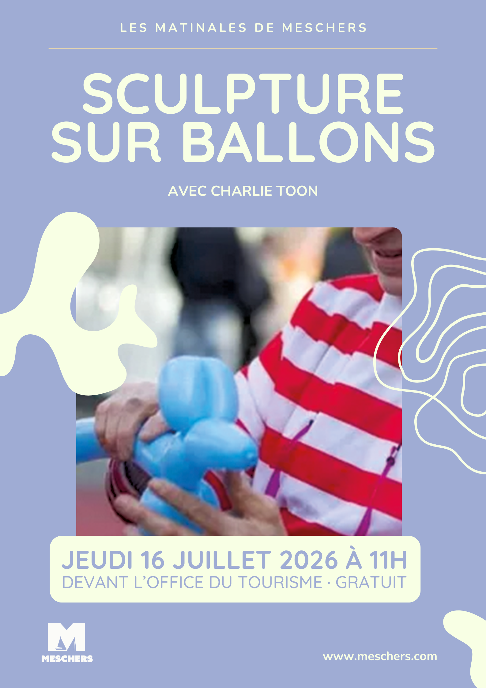 Animation Sculpture sur ballon