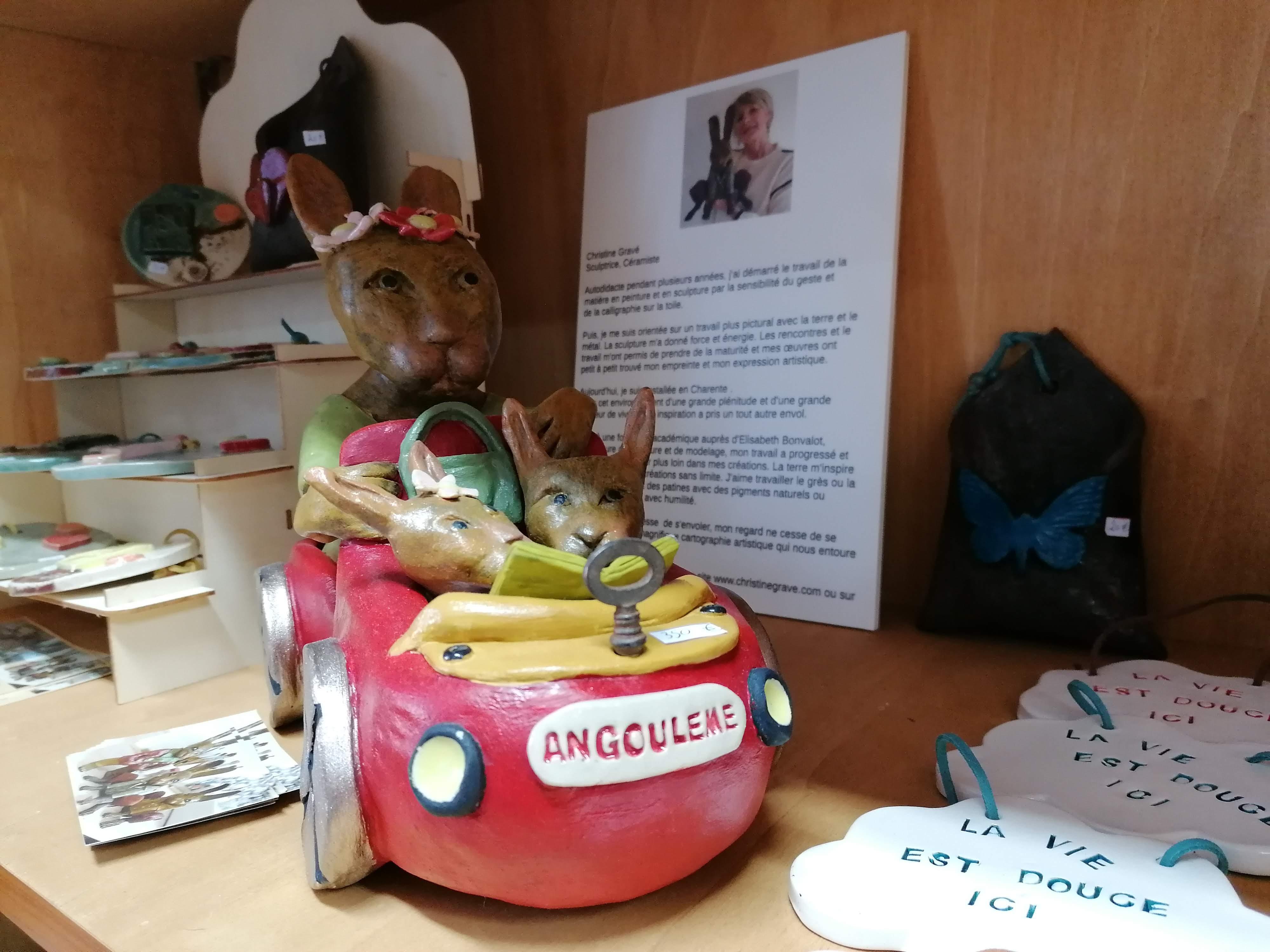 Christine Gravé - Artiste sculptrice et céramiste