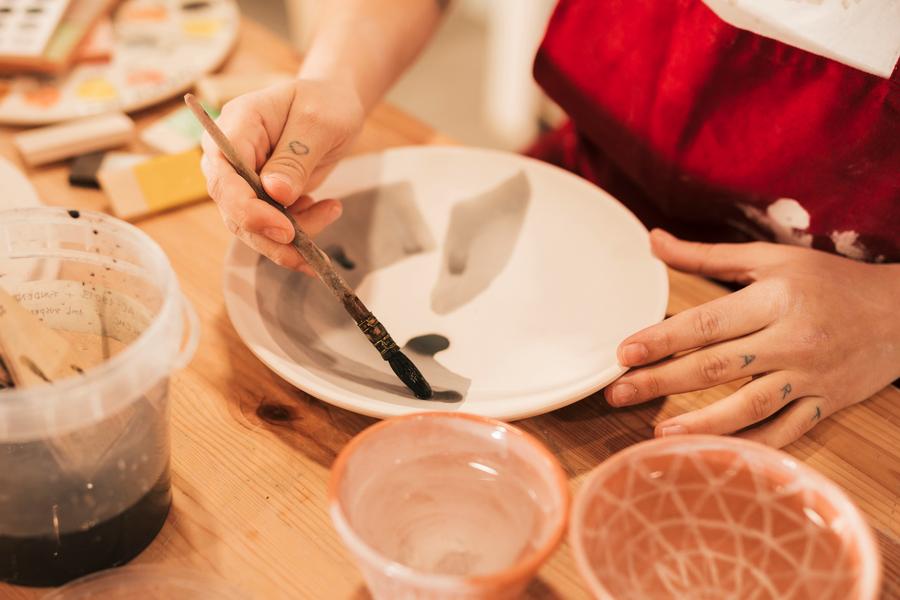 Journée d'initiation à la porcelaine