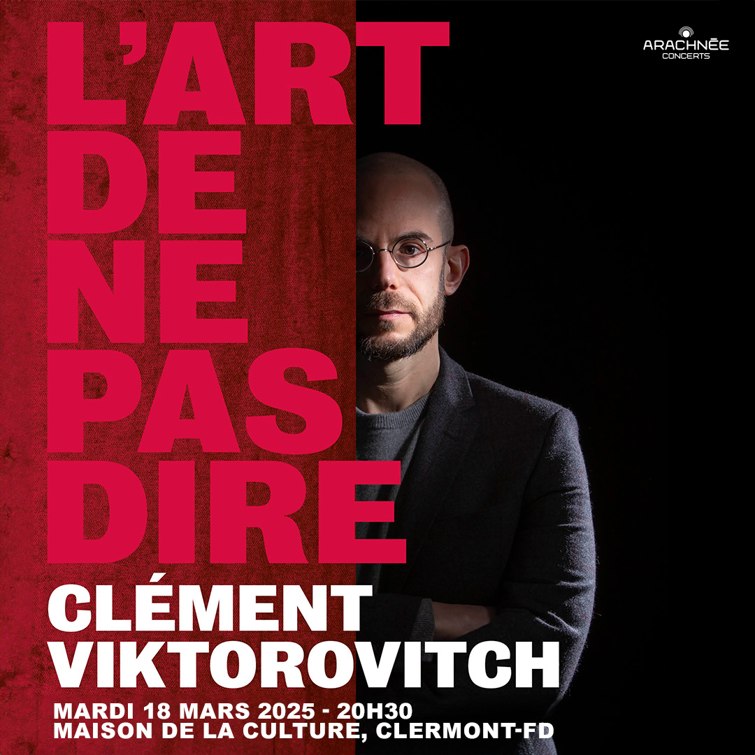 Clément Viktorovitch : One Man Show | Maison de la Culture