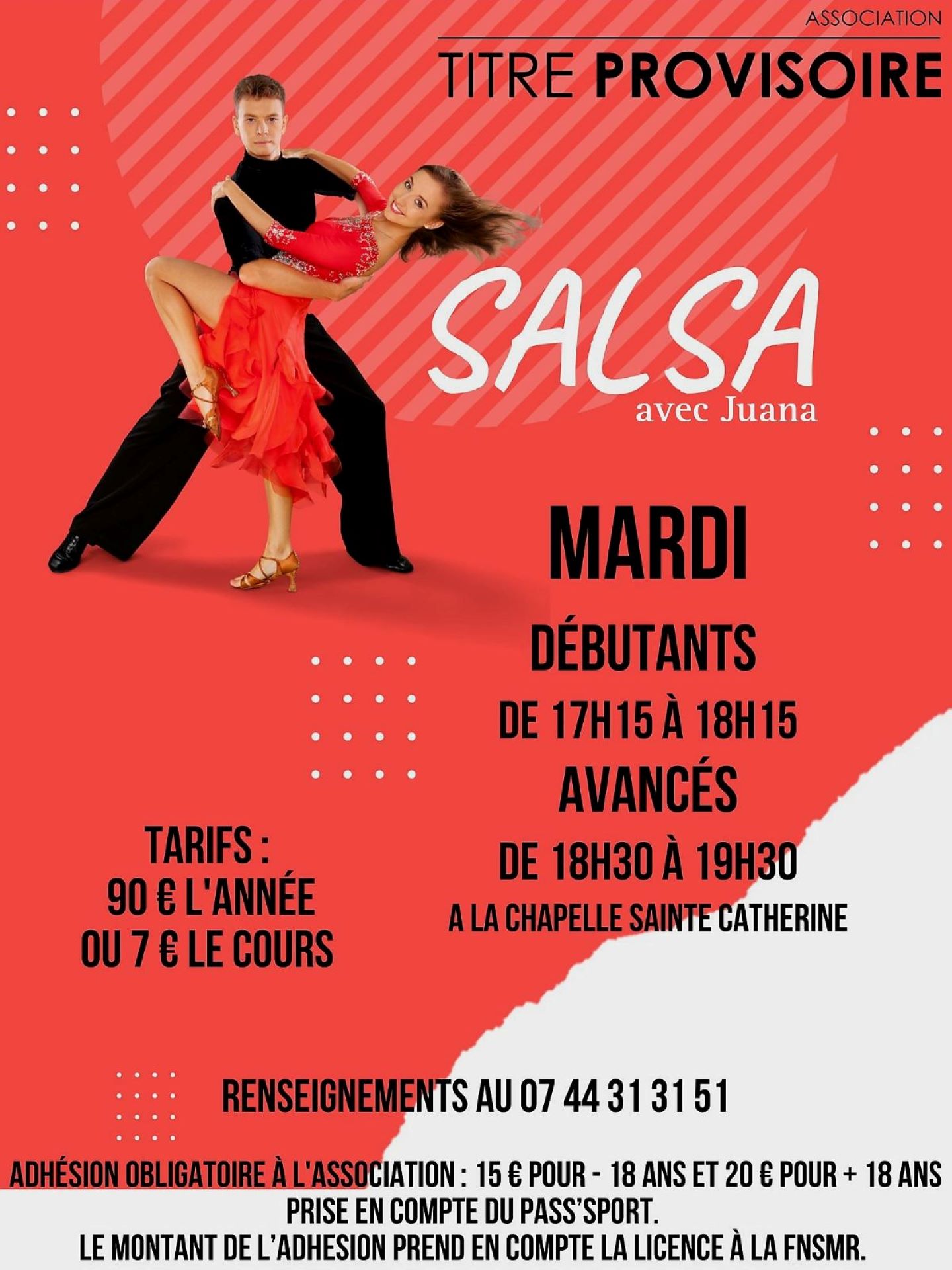 Cours de salsa