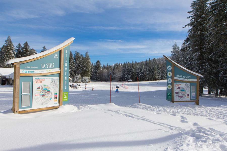 Ski de fond - Secteur La Tour d'Auvergne - La Stèle - Espace Sport Nature