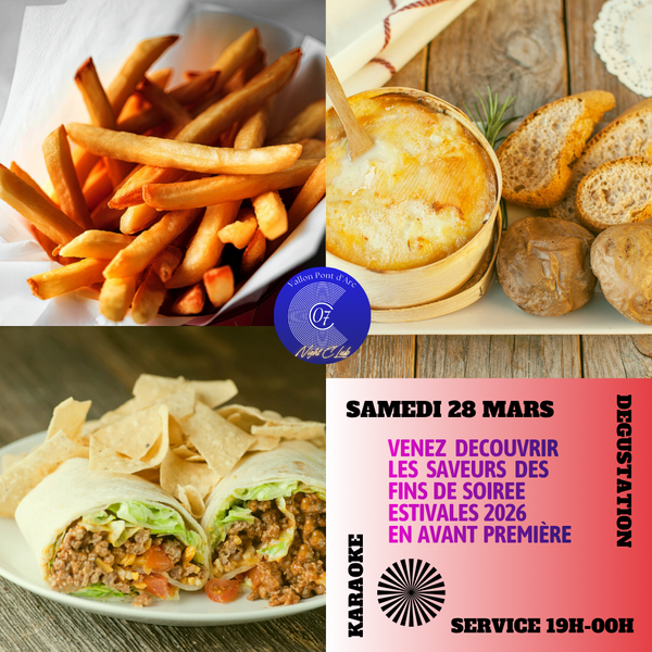 19h00 BEFORE : Restauration et Karaoké