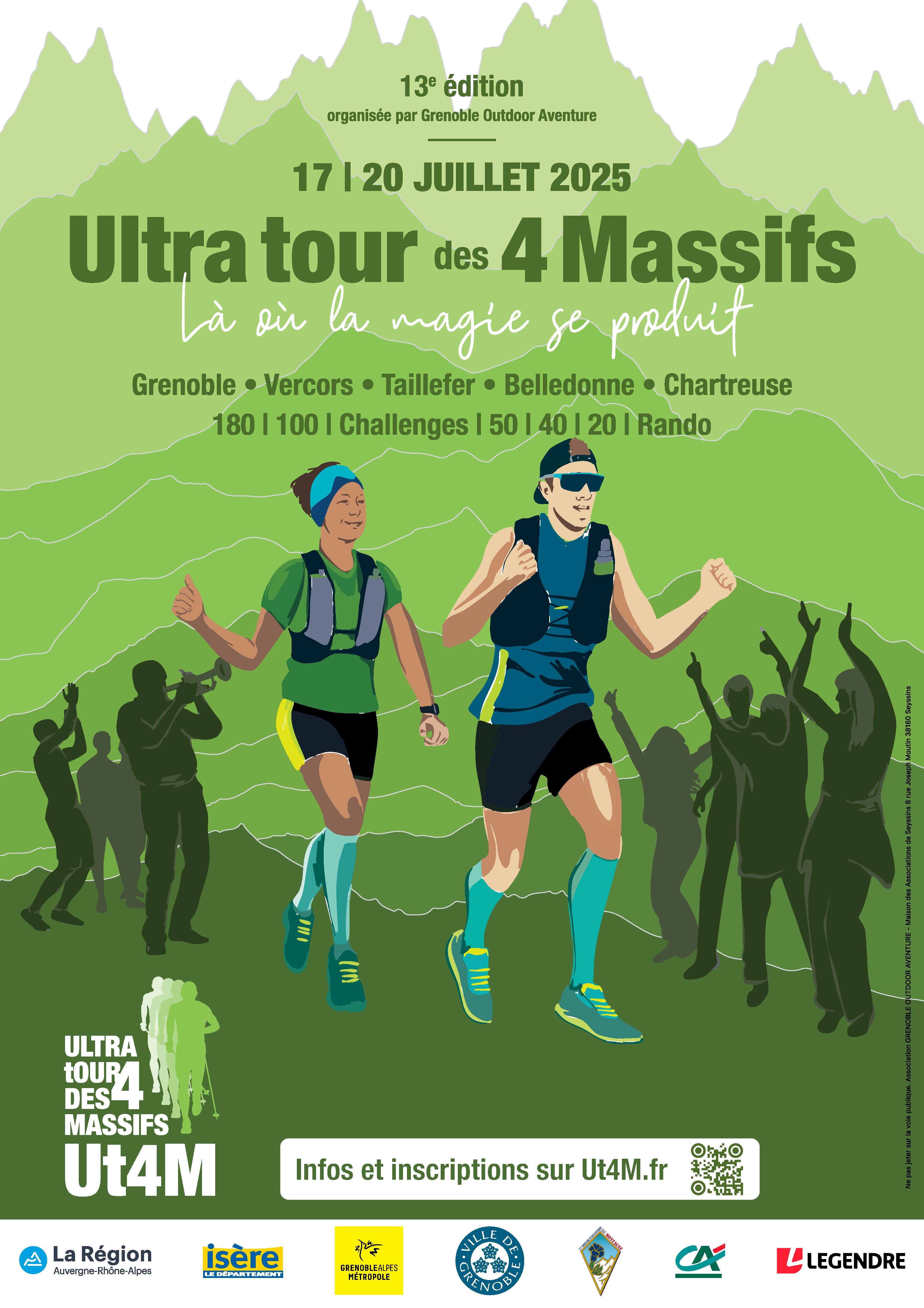 Ut4M : Ultra tour des 4 Massifs