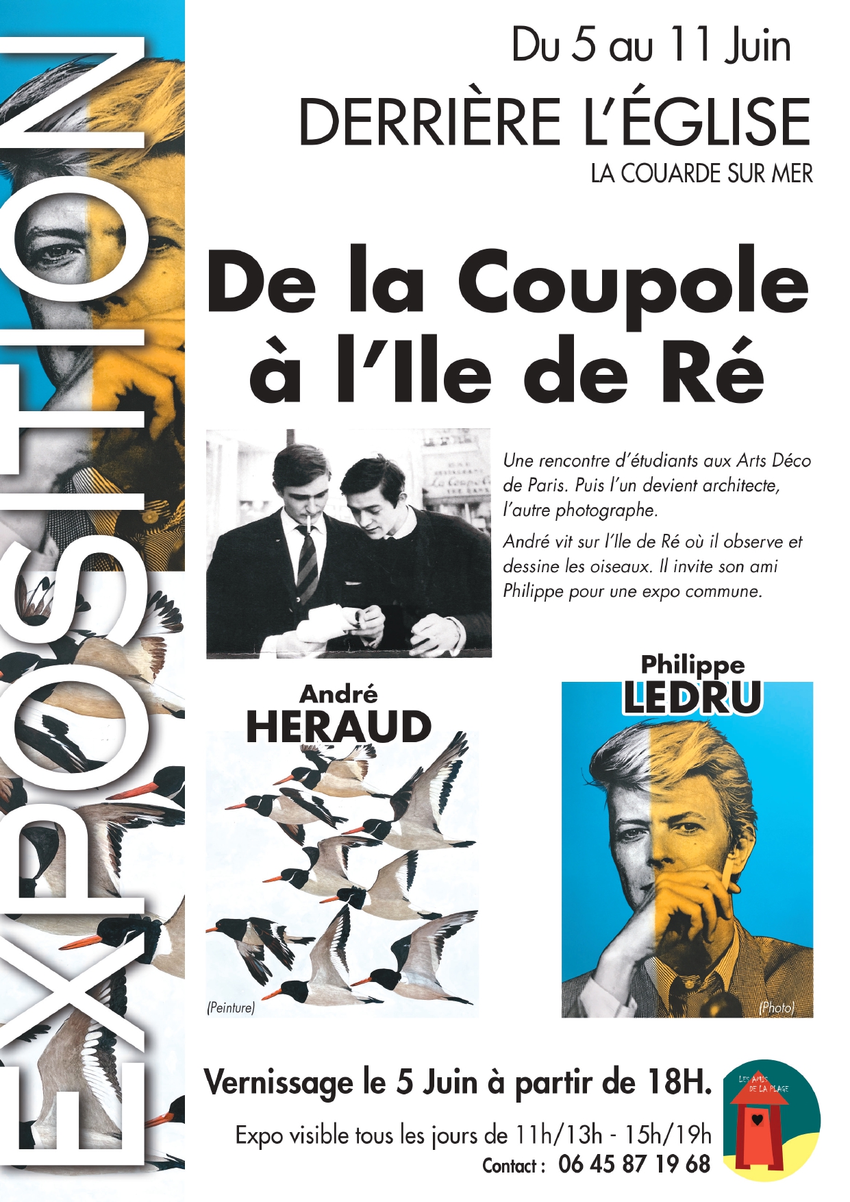 Exposition "De la Coupole à l'Ile de Ré"