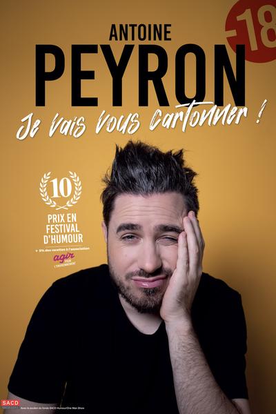 Antoine Peyron - Je vais vous cartonner ! | Comédie des Volcans