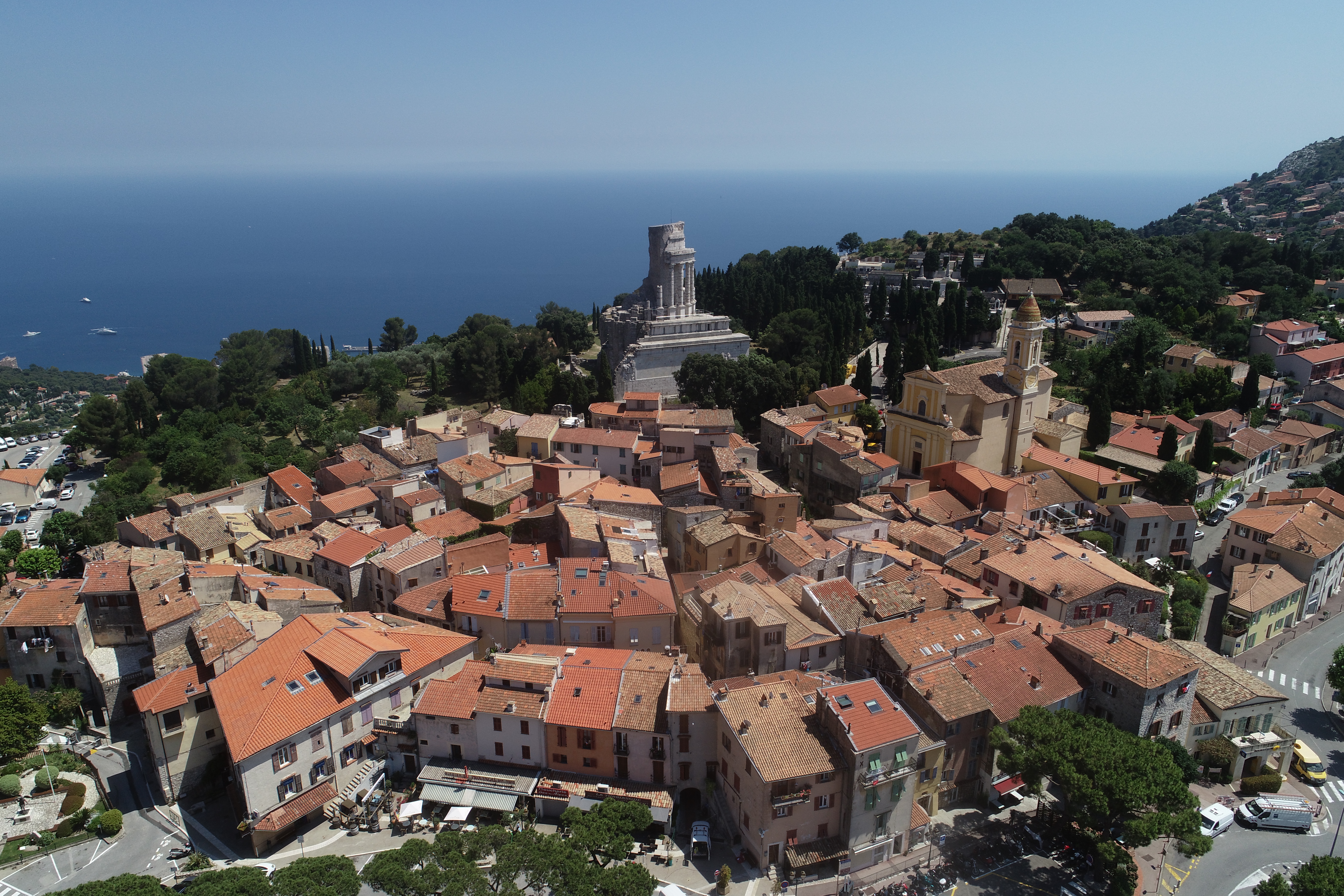 Vue sur La Turbie