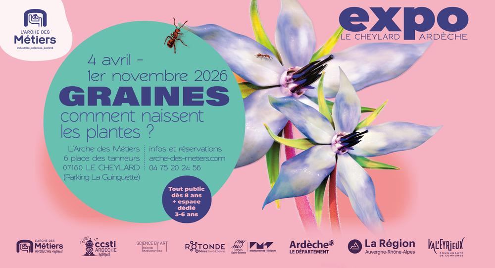 Expo 2026 : Graines : comment naissent les plantes ? Expo 2026 : Graines : comment naissent les plantes ?