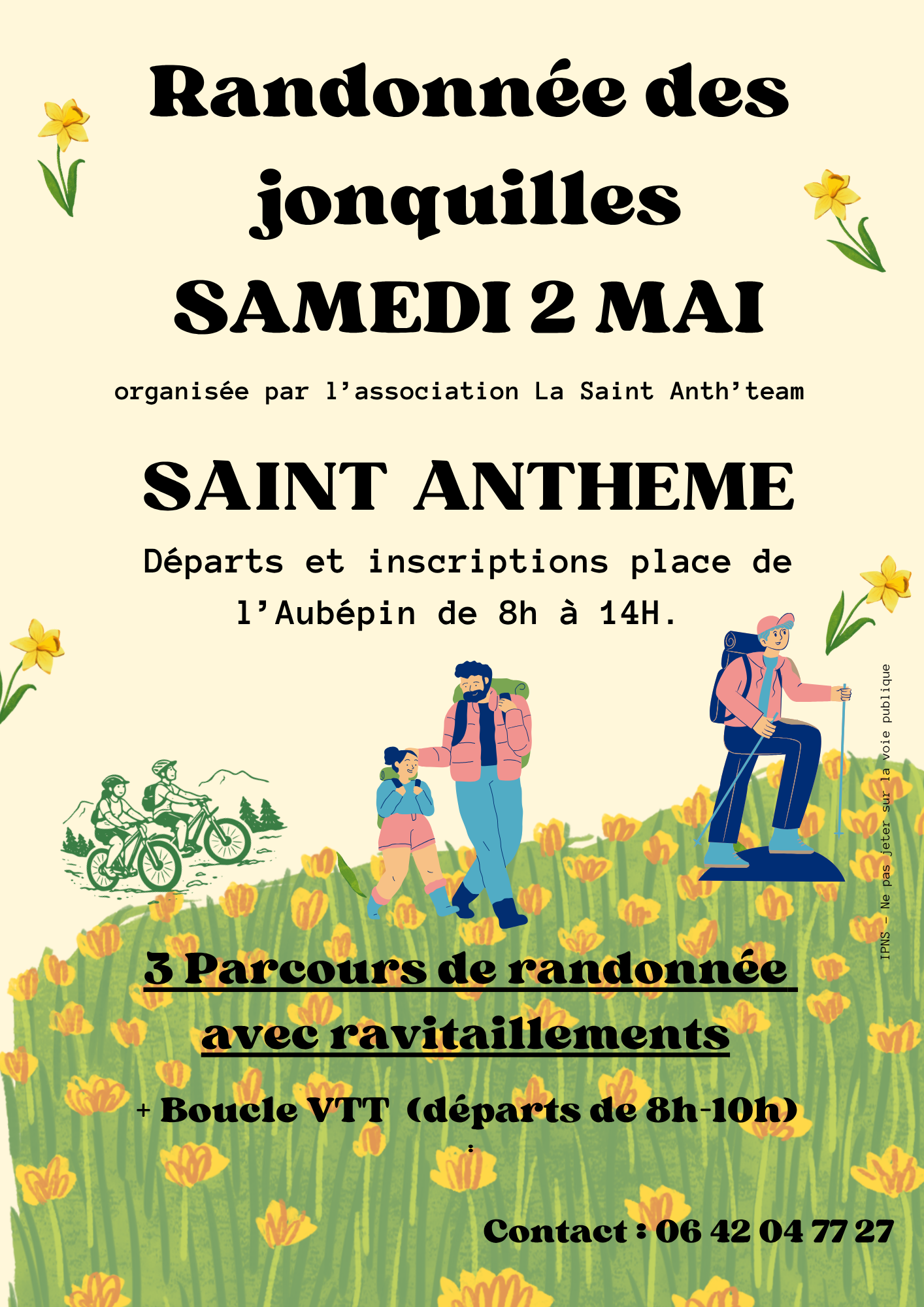 Randonnée des jonquilles // Saint-Anthème