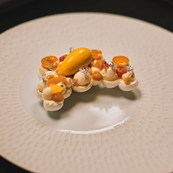 Dessert au déjeuner à l'Auberge