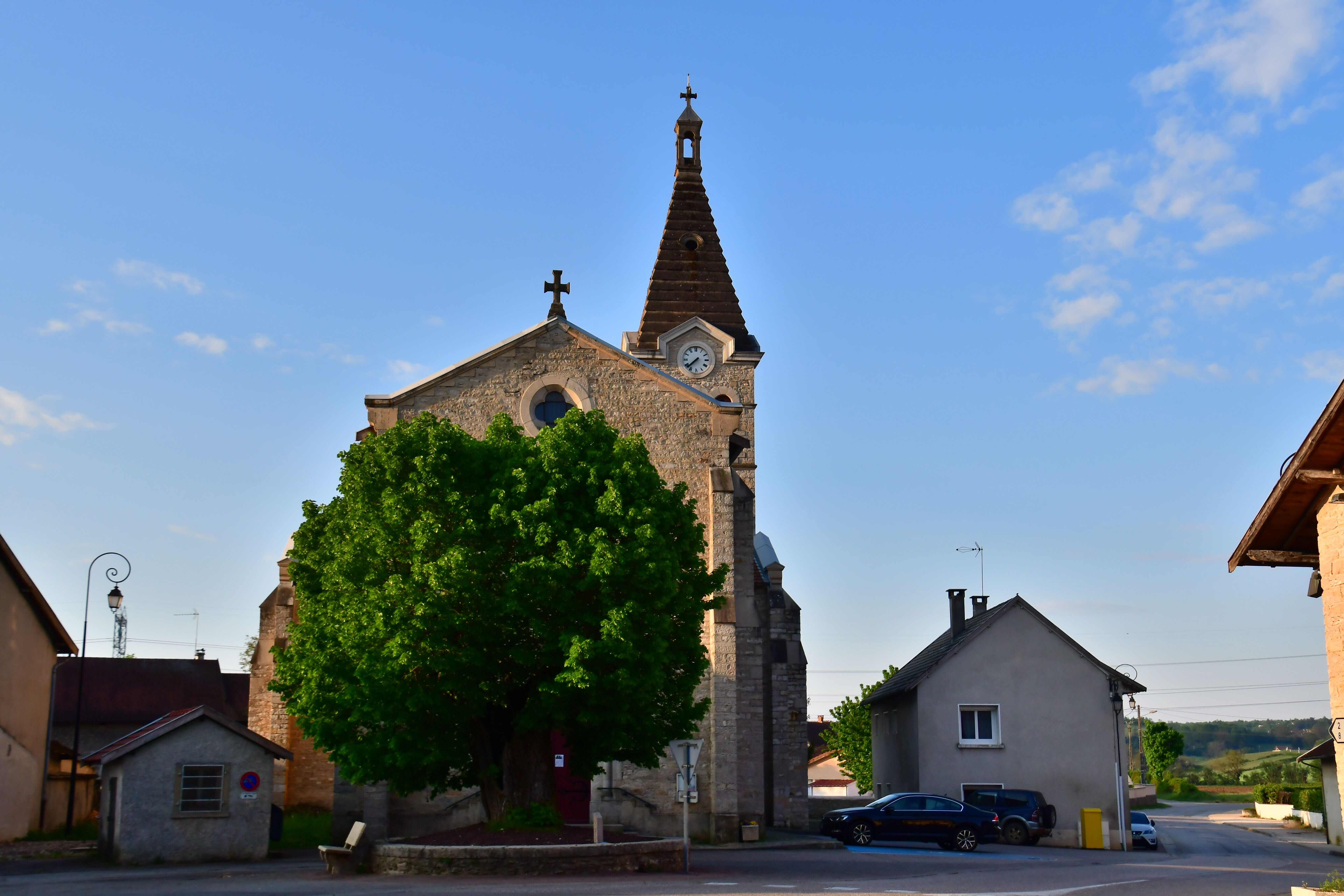 église - Optevoz - Balcons du Dauphiné - Nord-Isère - à moins d'une heure de Lyon