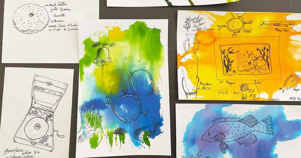 Atelier - Urban Sketching_Bormes-les-Mimosas