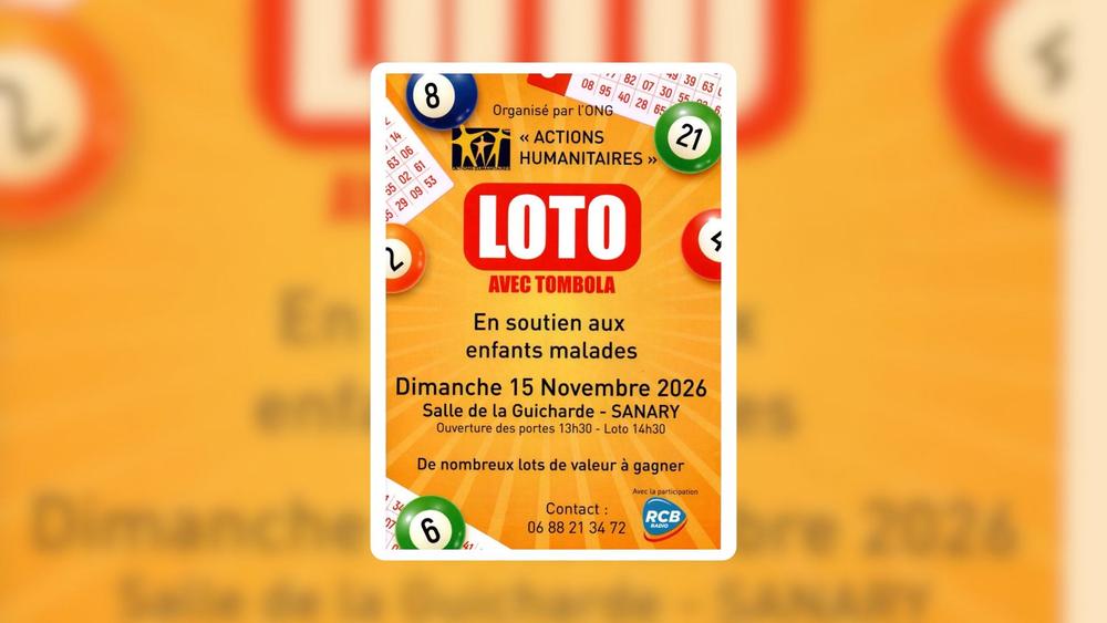 Loto solidaire et tombola au profit des enfants malades