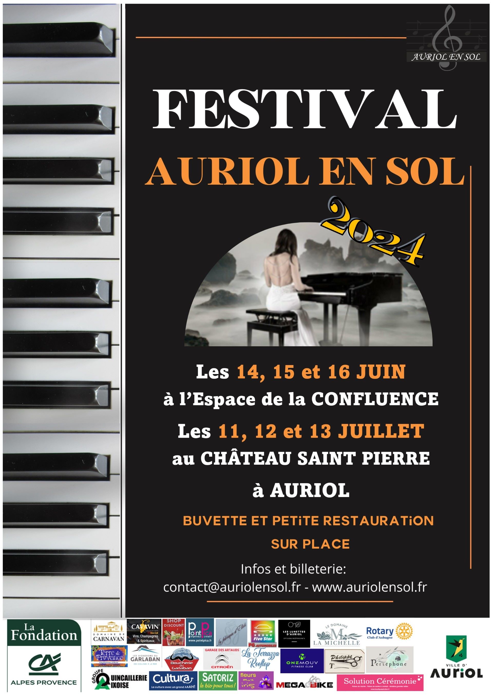 3e Festival de musique classique et contemporaine Auriol en Sol