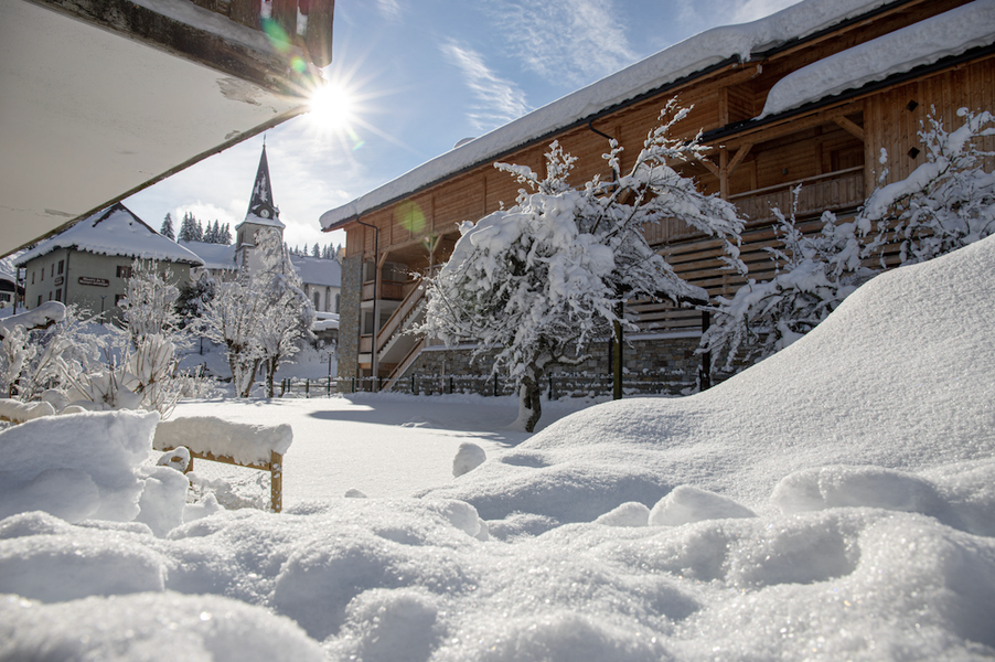Chalet extérieur