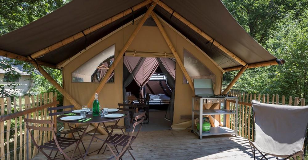 Camping au lac d'Aiguebelette