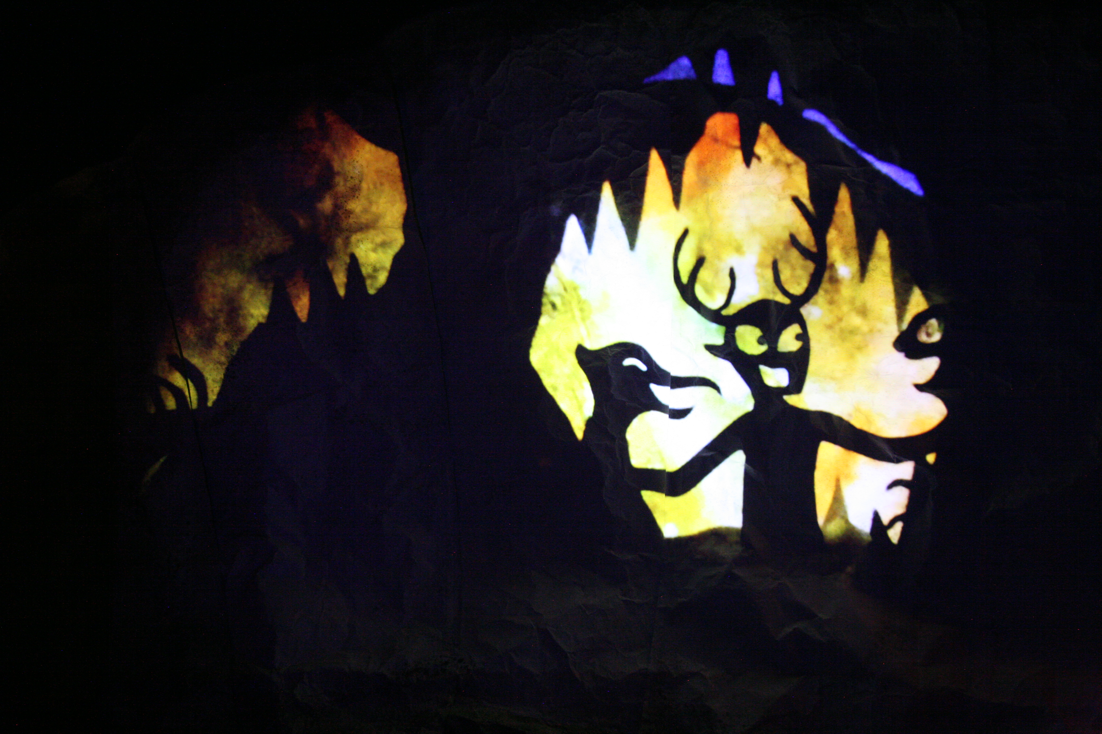 Dans la grotte