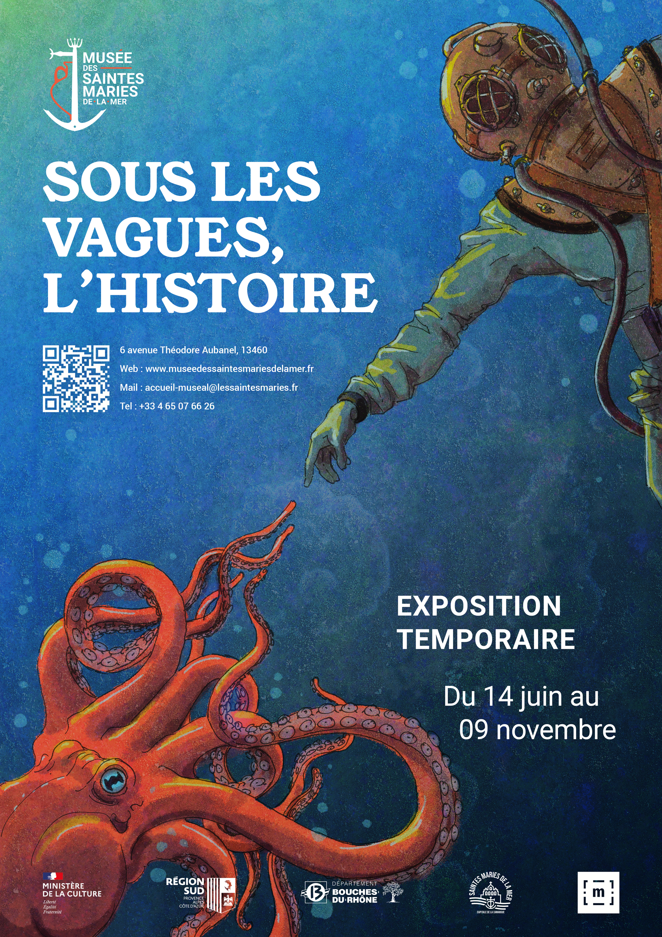 Exposition « Sous les vagues, l’Histoire » au Musée des Saintes Maries