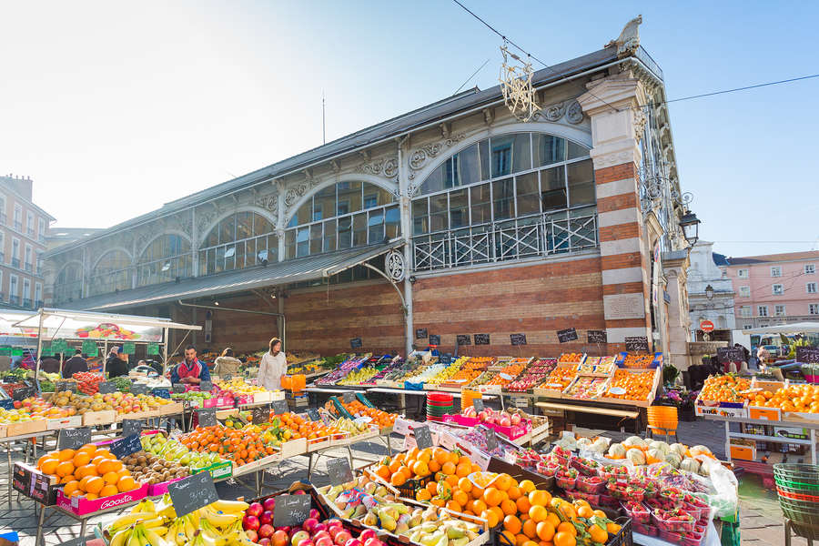 Vie et histoire des marchés grenoblois_Grenoble