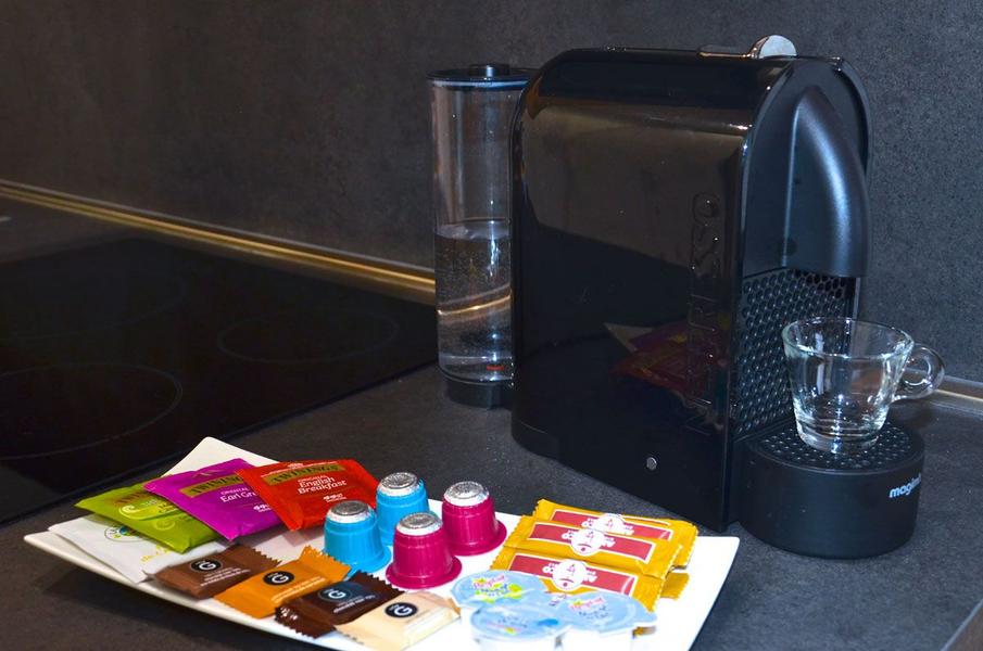 Villa 3 elephants Gîte n°2-Cafetière-Nice-Gîtes de France des Alpes-Maritimes