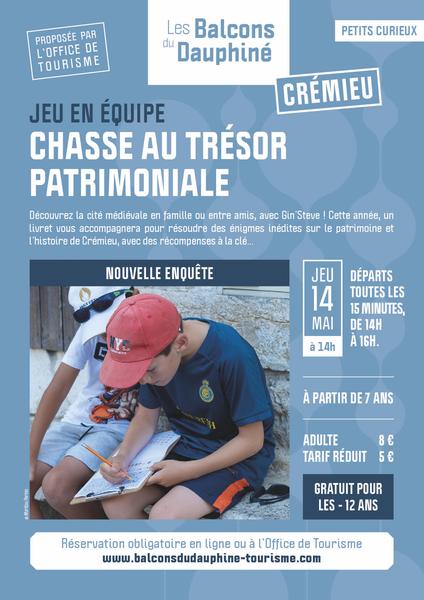 Chasse au trésor patrimoniale à Crémieu : nouvelle enquête !_Balcons du Dauphiné