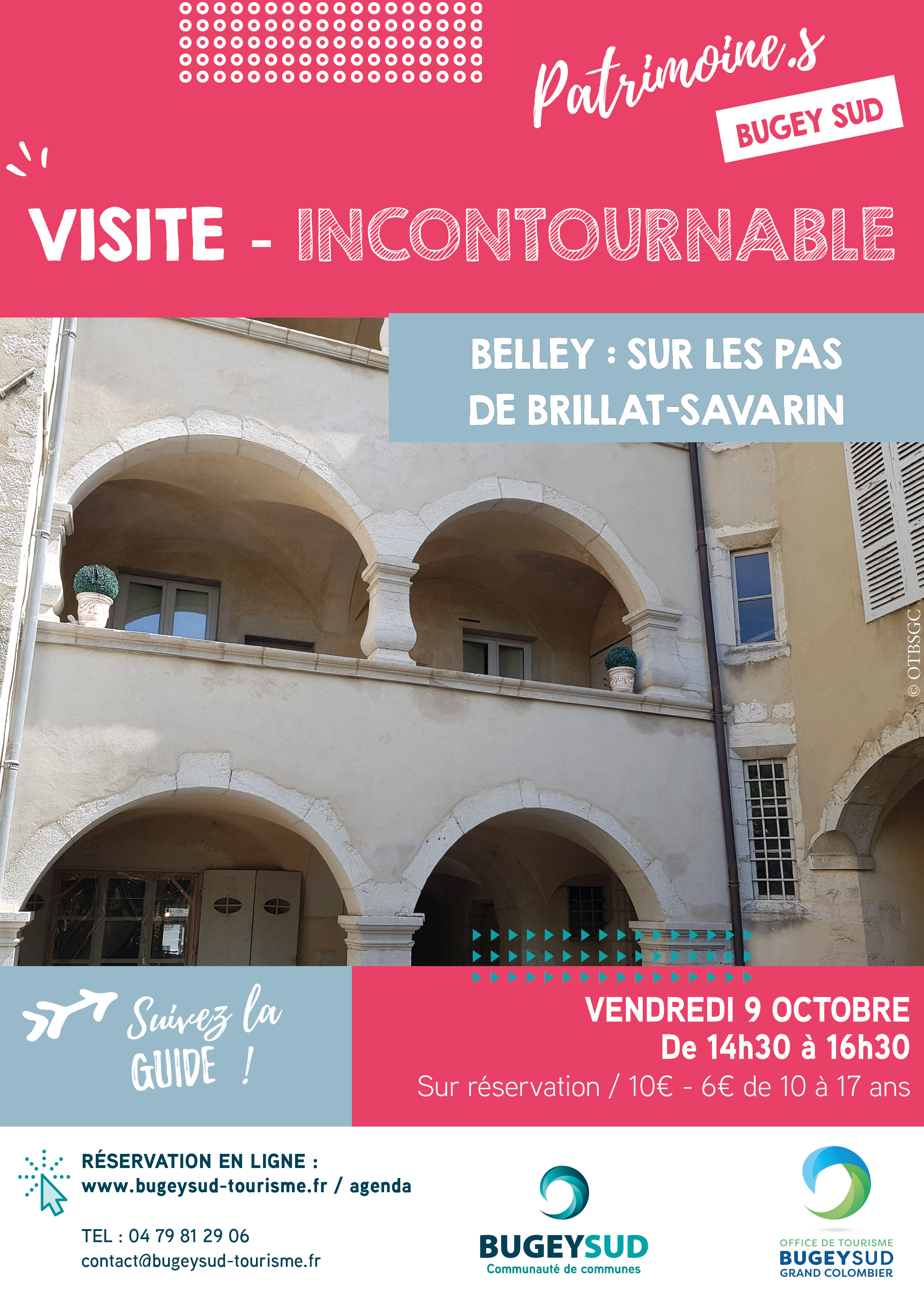 Épicuriennes de Belley : visite guidée "Sur les pas de Brillat-Savarin"