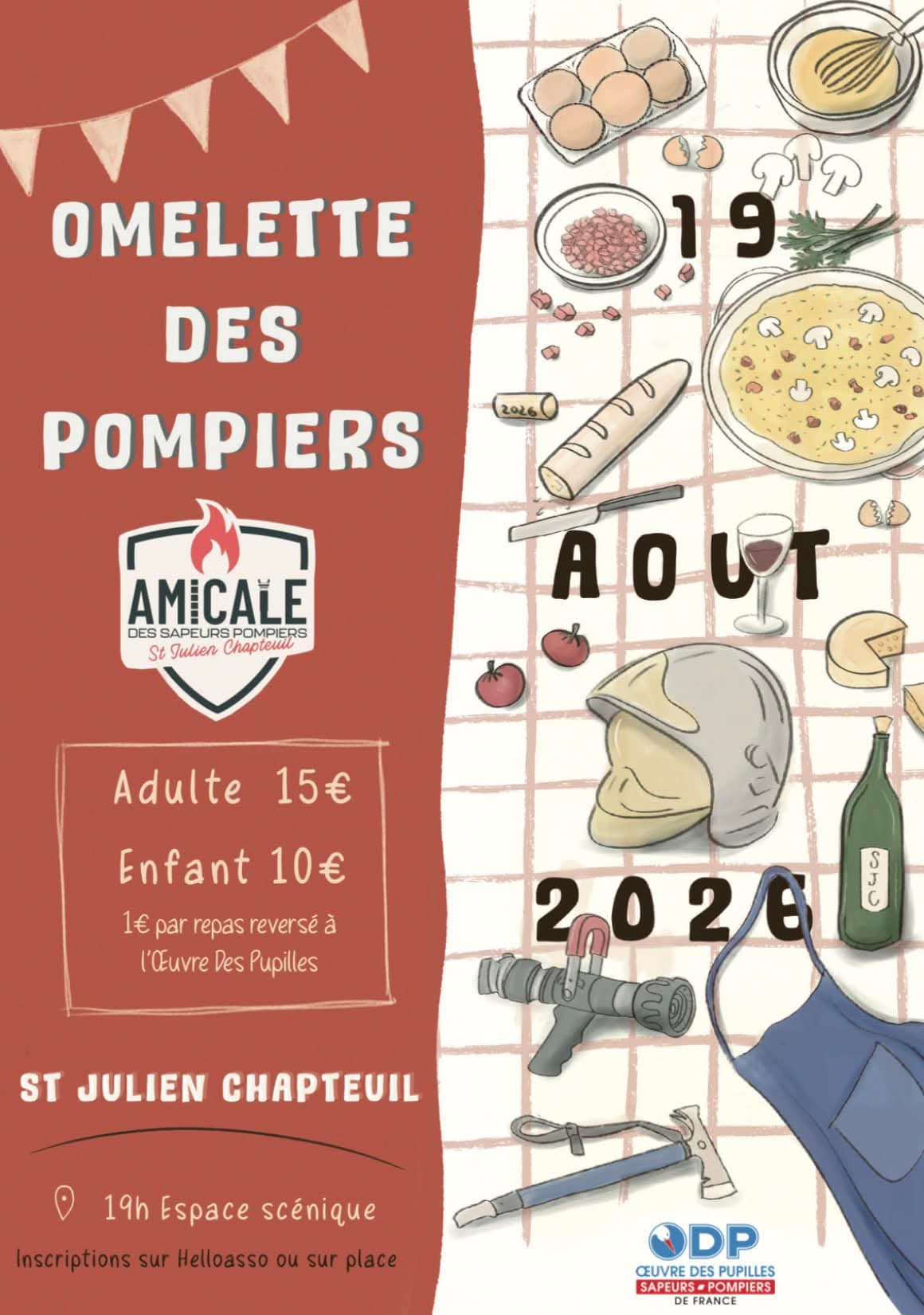 Omelette des Pompiers
