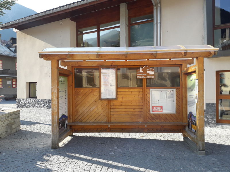 arret 340 : Maison de la Vanoise sens montant