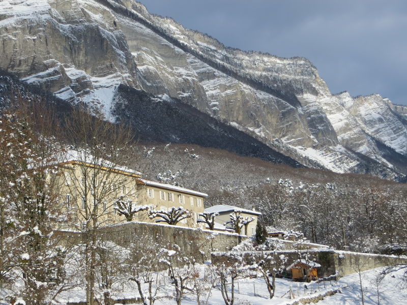 Forêt neige St Hugues Saint Eynard poulailler