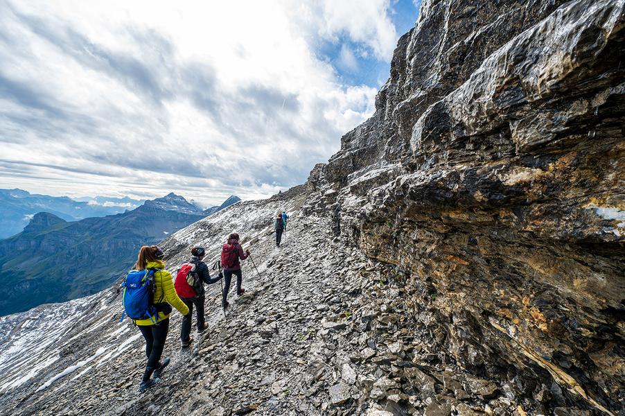 Itinéraire pédestre : rando'bus Samoëns - Cirque du Fer à Cheval par le Refuge de Bostan