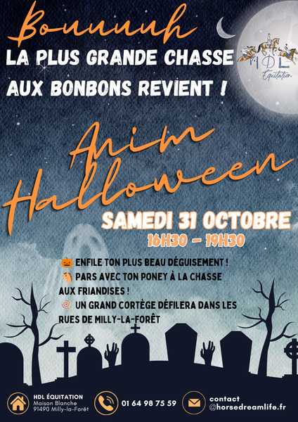 Animu2019Halloween u2013 la grande chasse aux bonbons u00e0 poney_Milly-la-Foru00eat