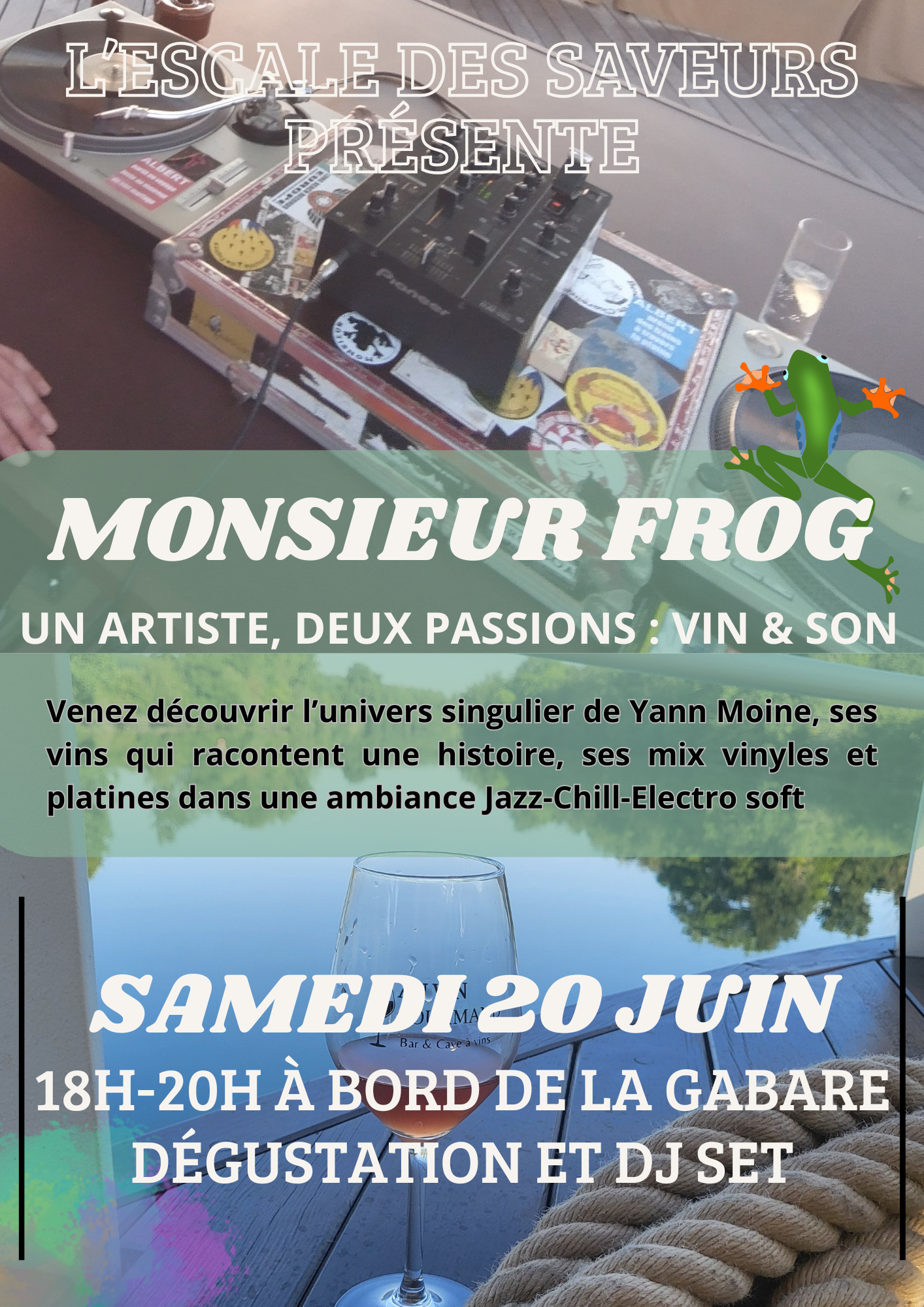 DJ set de Monsieur Frog | Charentes In Flow