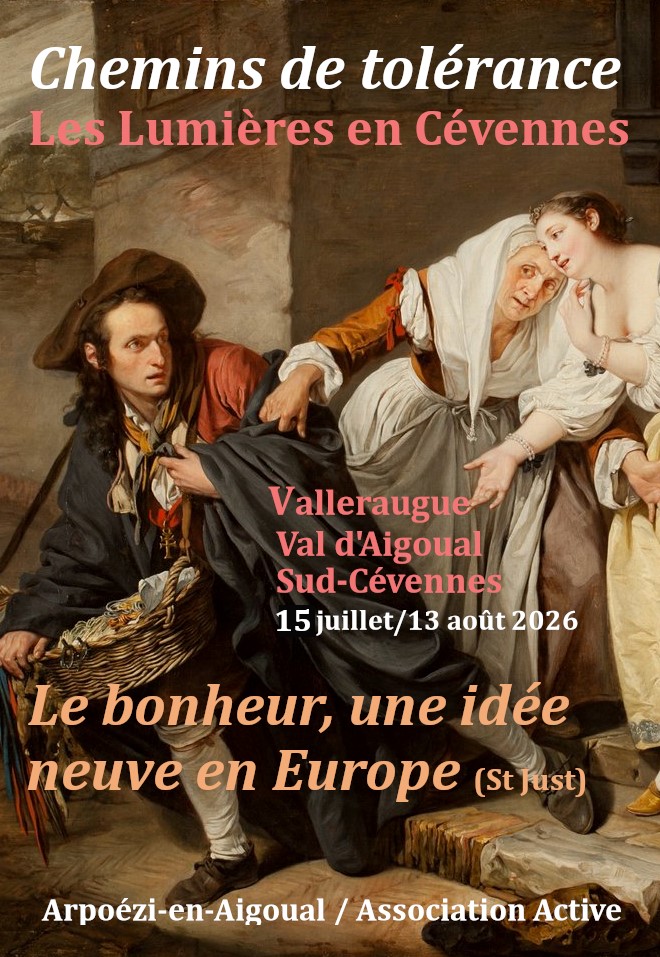 Festival les Chemins de Tolérance - Politiques de l’Amour_Valleraugue