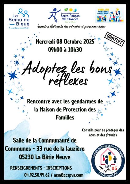 Rencontre avec les gendarmes de la Maison de Protection des Familles_La Bâtie-Neuve - © Rencontre avec les gendarmes de la Maison de Protection des Familles_La Bâtie-Neuve Rencontre avec les gendarmes de la Maison de Protection des Familles_La Bâtie-Neuve - © Rencontre avec les gendarmes de la Maison de Protection des Familles_La Bâtie-Neuve