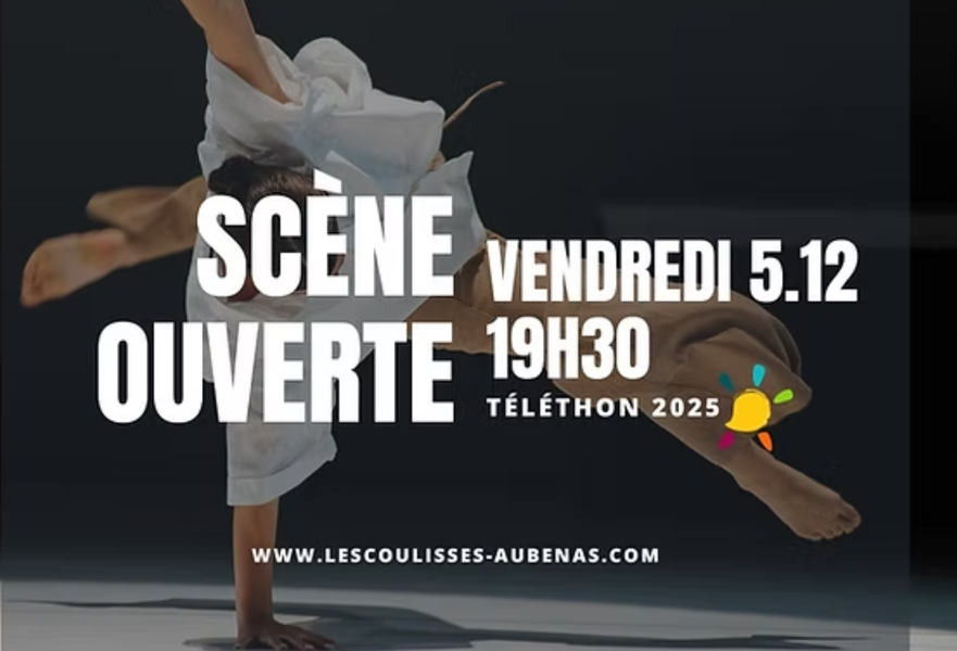 Téléthon : Scène ouverte de l'école de danse 