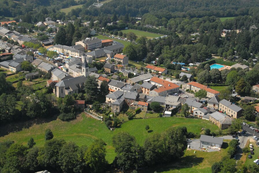 St Pierre vu du ciel