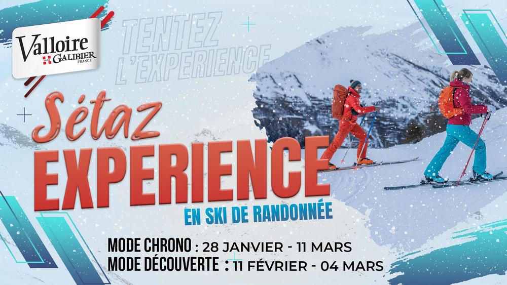 Sétaz Expérience - Découverte du ski de... Du 28 janv au 11 mars 2025