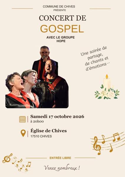 Concert - Groupe HOPE