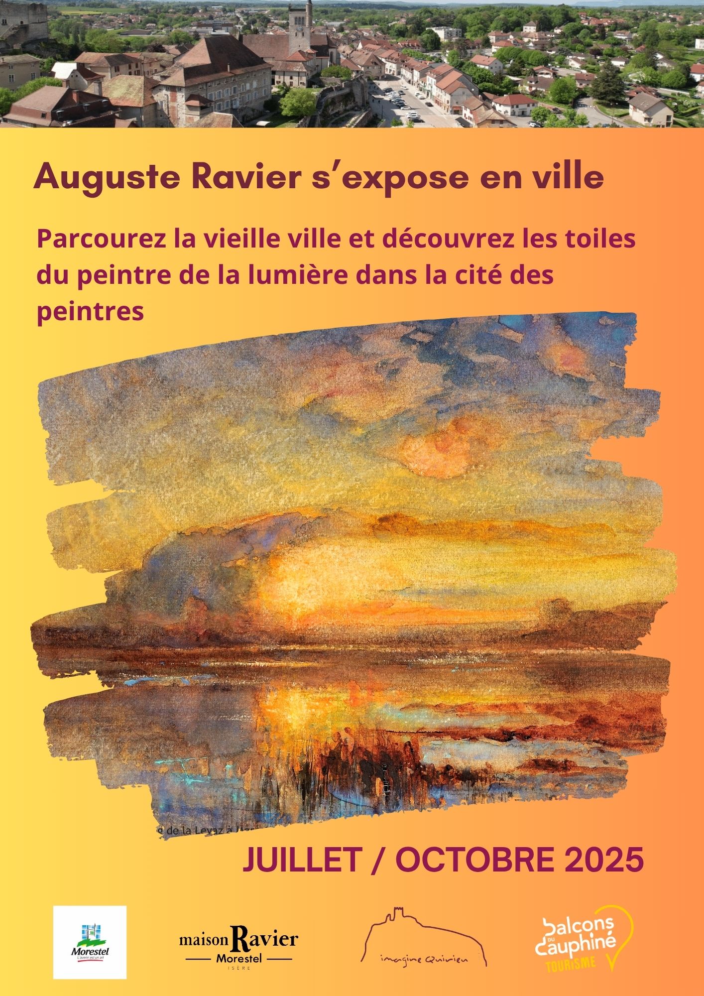 Exposition : Auguste Ravier s'expose en ville_Morestel