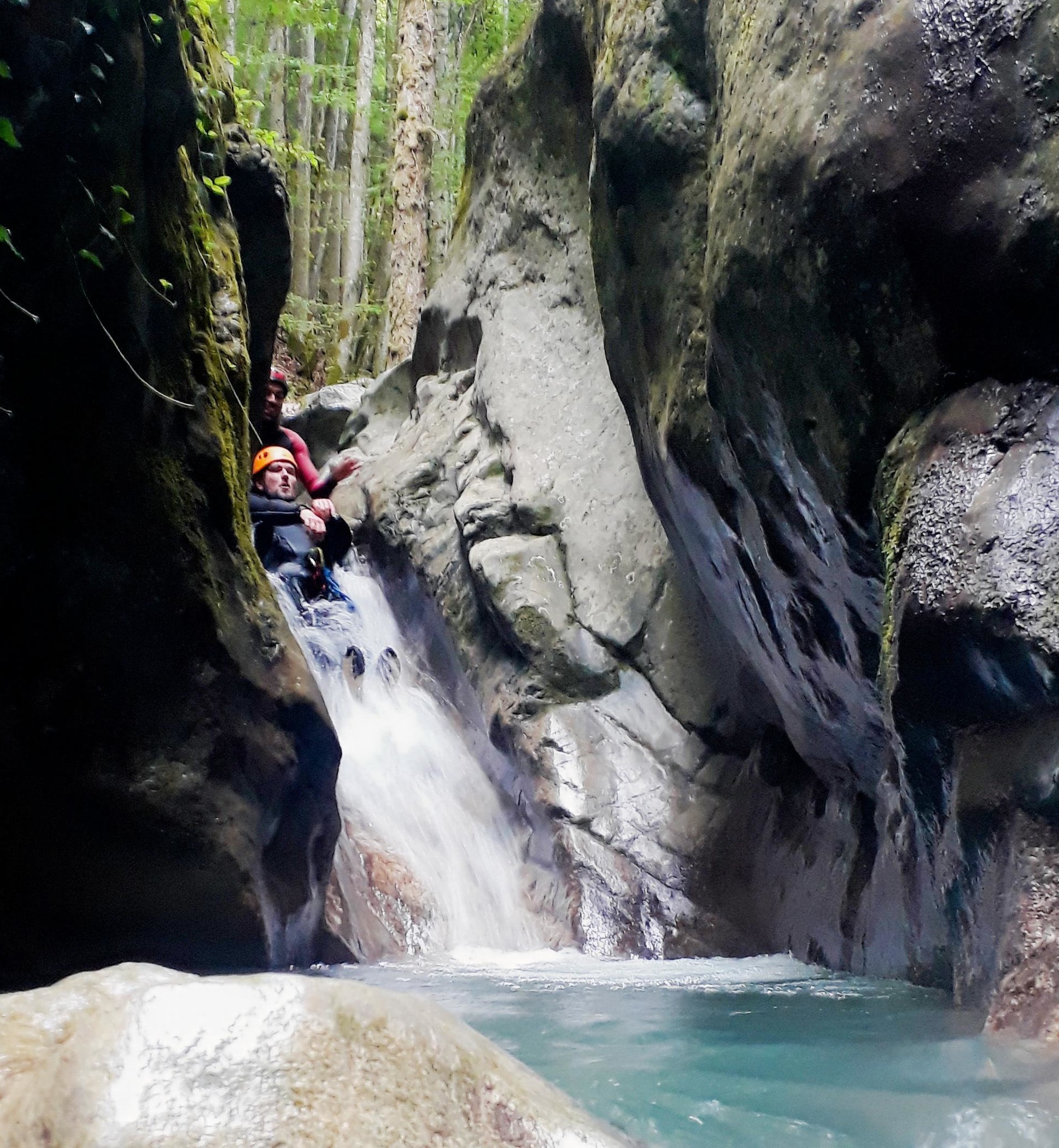 Canyoning avec Amont Canyon aux Moules Marinières
