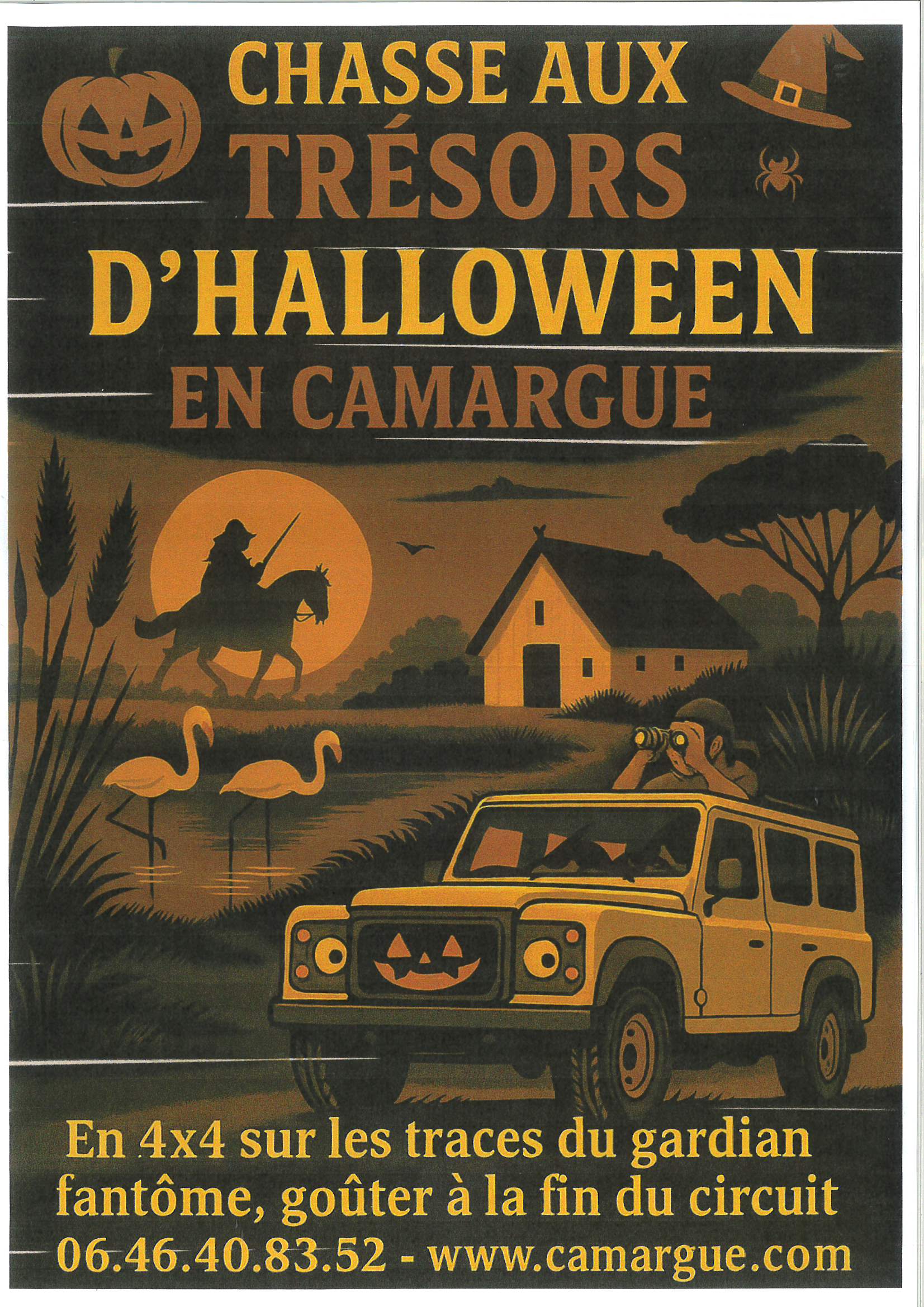 Chasse aux trésors d’Halloween en Camargue