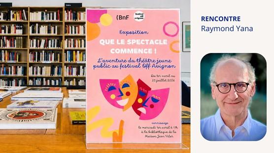 Vue de la bibliothèque: © Maison Jean Vilar  Portrait de Raymond Yana: © Dominique Sierra